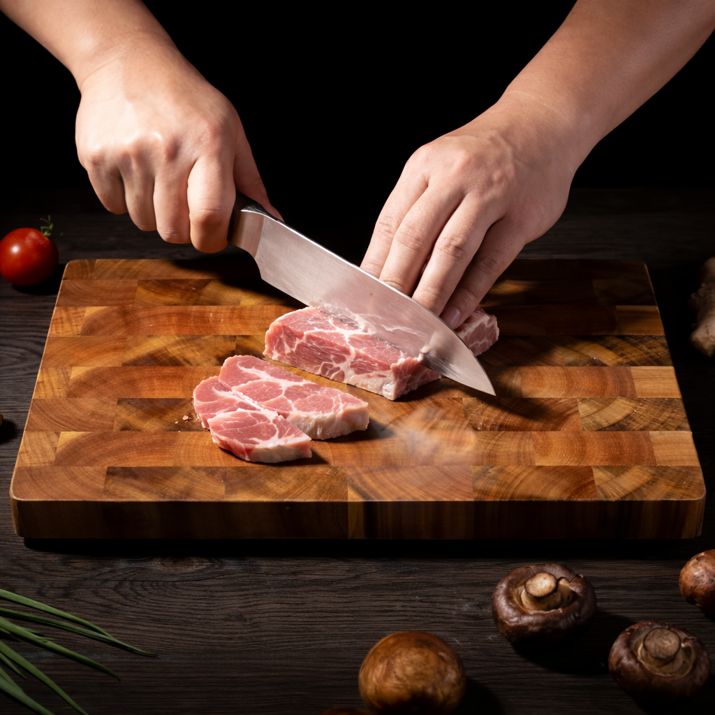 Planche à découper en bois