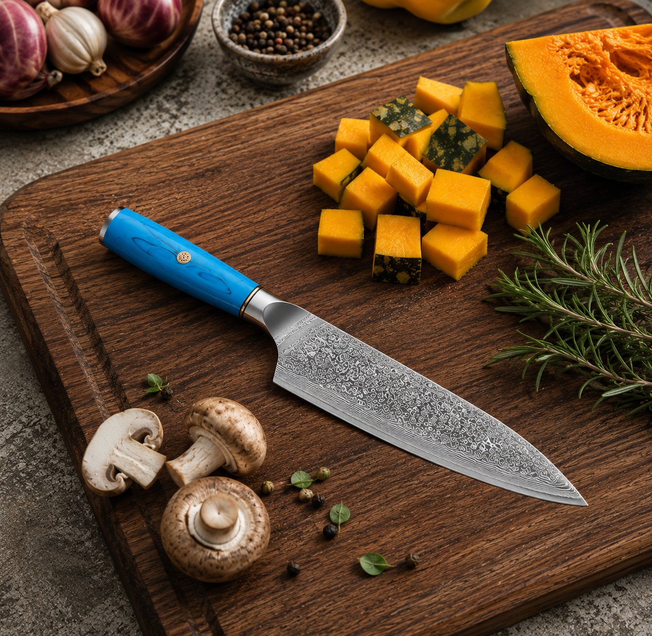 Couteau de Chef Japonais Gyuto en acier