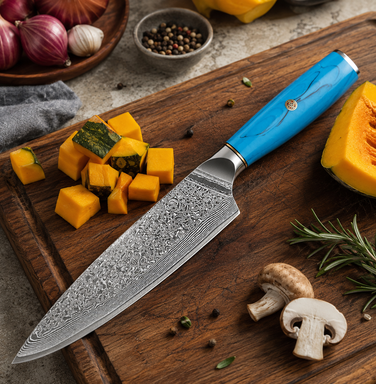 Couteau de Chef Japonais Gyuto en acier