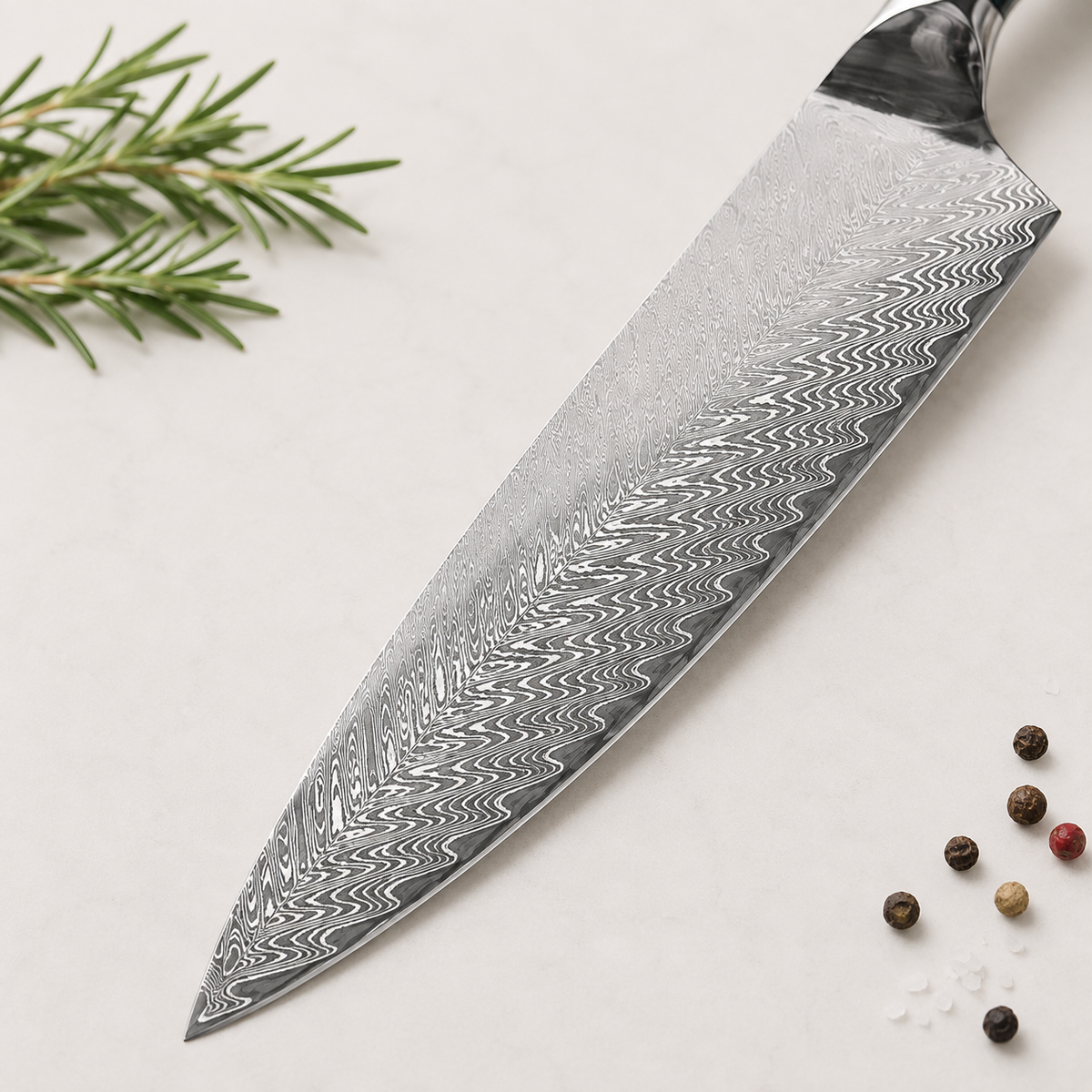 Couteau de chef Japonais en acier - Série Shinju